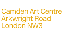Sherlock Homes - Camden Arts Centre logo Yellow